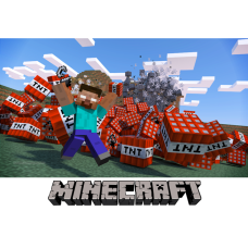 SKINS1 Vafa MINECRAFT 30x20cm